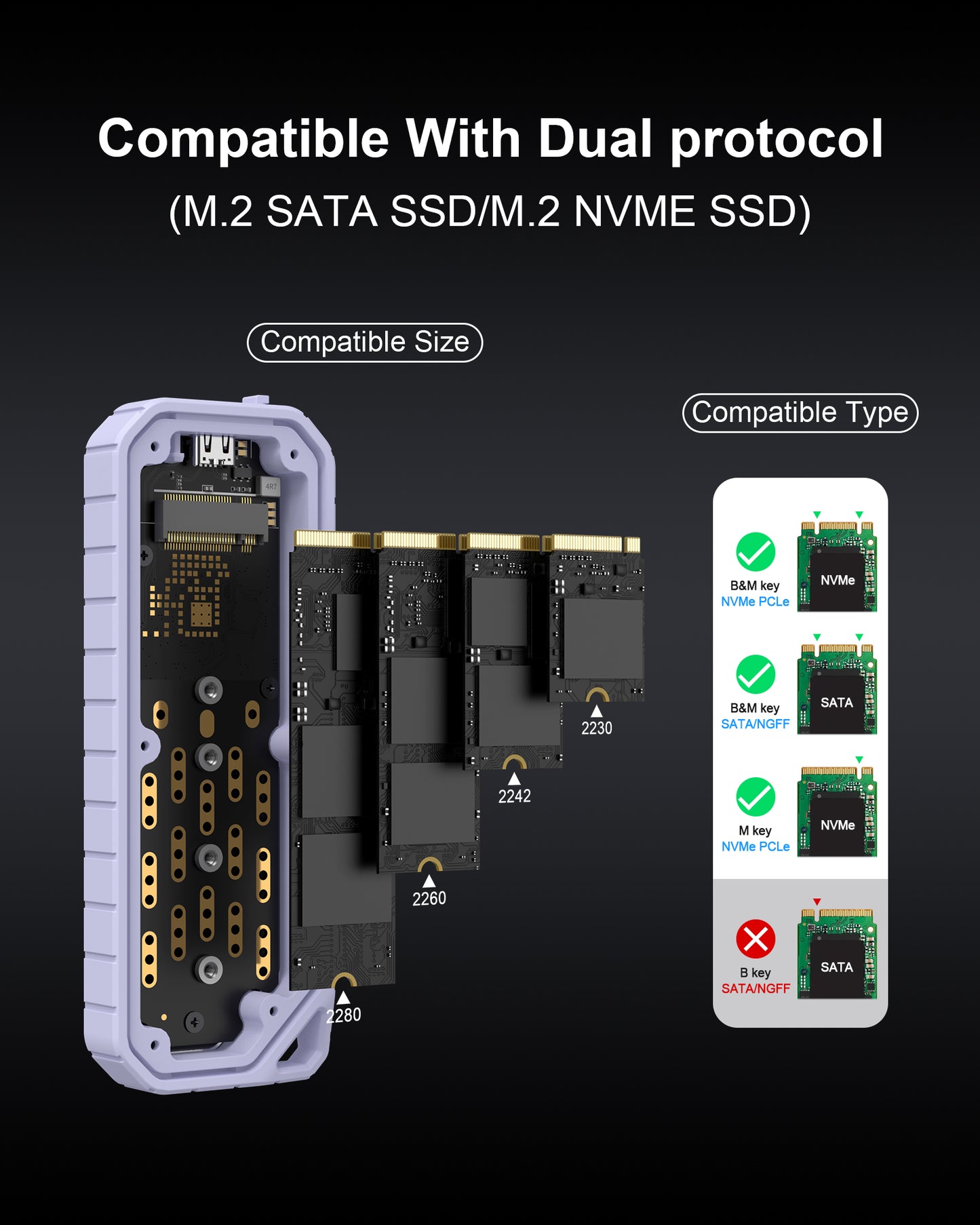 M.2 NVMe SSD Enclosure