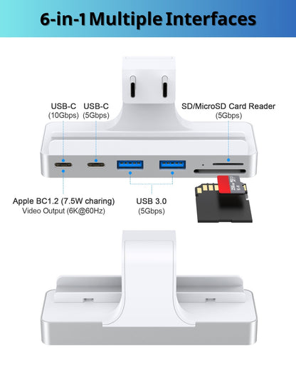 6-in-1 iMac USB hub 10Gbps