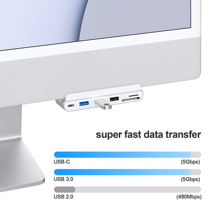 7-in-1 iMac USB hub 5Gbps