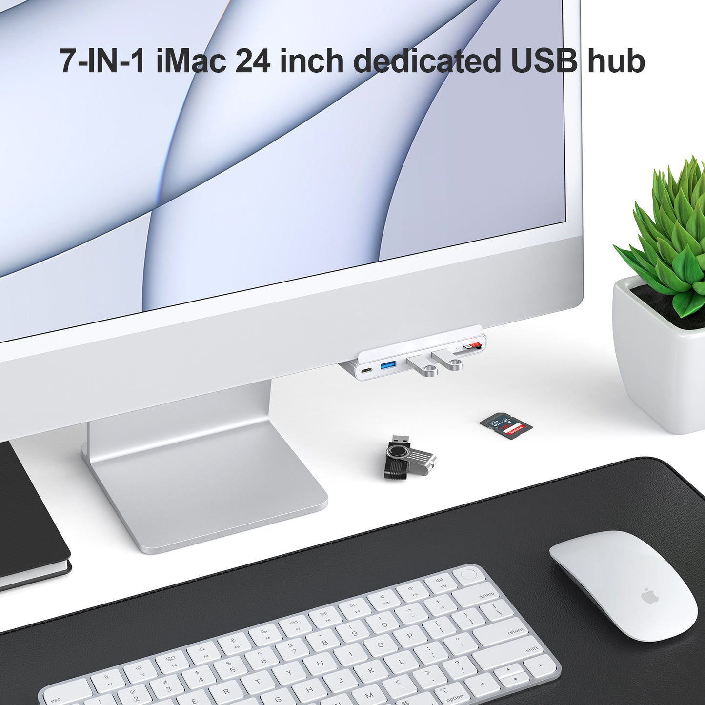 7-in-1 iMac USB hub 5Gbps